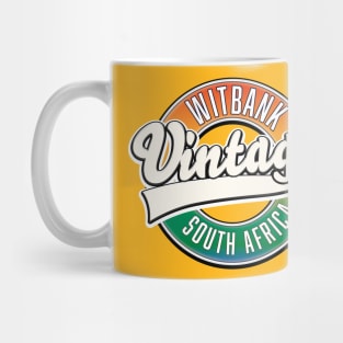 Witbank south africa vintage logo Mug